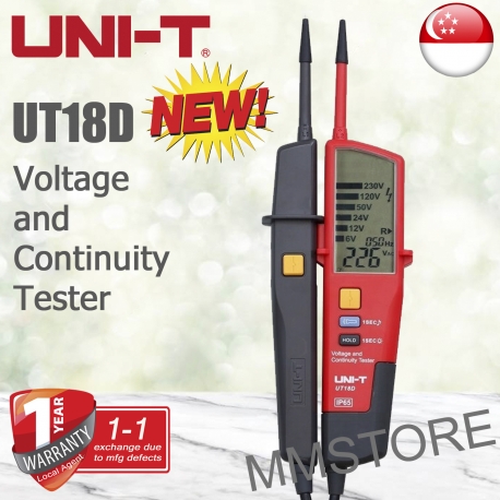 Uni-T UT18D Voltage and Continuity Tester - MM Store