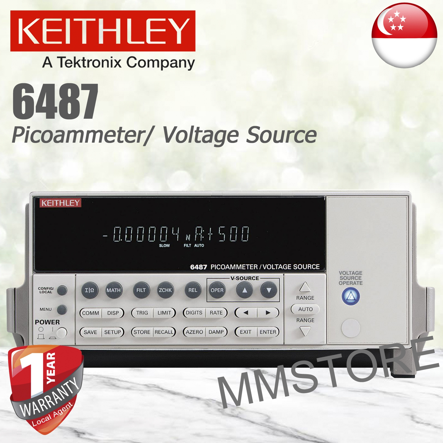 Keithley 6487 Picoammeter/ Voltage Source - MM Store