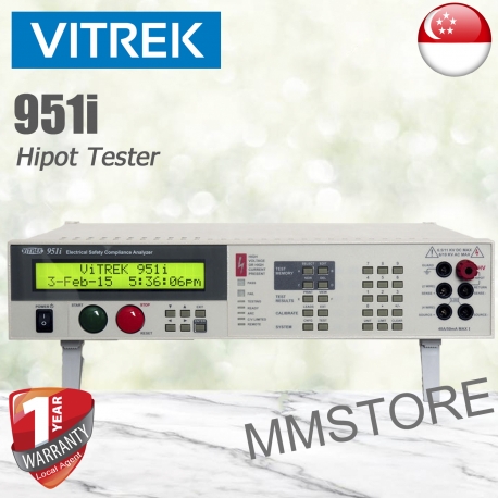 Vitrek 951i Hipot Tester -6KV AC/DC/IR/LR Electrical Safety Compliance ...