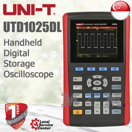 Uni T Utd Dl Ch Mhz Handheld Digital Storage Oscilloscope Foc